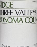 Ridge Vineyards Three Valleys Red 2021