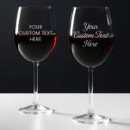 Engraved - Single Wine Glass 24 OZ. 0