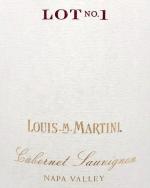 Louis Martini - Lot No. 1 Napa Cabernet Sauvignon 2016