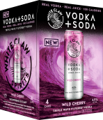 White Claw - Wild Cherry Vodka Soda 4-pack Cans 12 oz