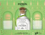 Patron&nbsp;Silver Tequila w/2 Rocks glasses