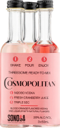 Sono 1420 - Threesome Ready to Mix Cosmo 150ML
