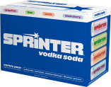 Sprinter Vodka Soda Variety 8-Pack 12 oz