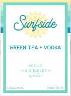 Surfside - Green Tea Vodka 4-Pack 12 oz 0