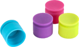 TrueCap Jewel Tone Bottle Stopper 4-Pack 0
