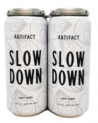 Artifact Slow Down Cider 4-Pack Cans 16 oz