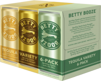 Betty Booze Tequila Variety 6-Pack Cans 355ml