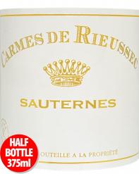 Carmes de Rieussec&nbsp;Sauternes 375ml 2017