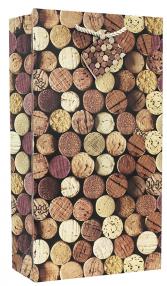 Corks 2 Bottle Gift Bag
