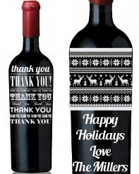 Engraved Red Wax Top Cabernet