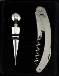Mosaico Corkscrew & Stopper Set
