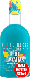 On the Rocks Cruzan Rum Blue Hawaiian 375ml