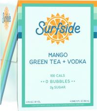 Surfside Mango Green Tea Vodka 4-Pack 12 oz