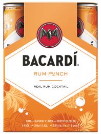Bacardi Rum Punch Cocktail 4-Pack 355ml