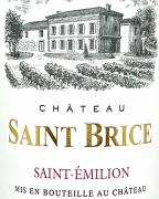 Chateau Saint Brice - Saint Emilion Rouge 2020