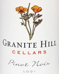 Granite Hill Cellars Lodi Pinot Noir