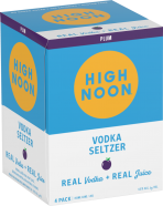 High Noon - Plum Vodka Seltzer 4-pack Cans 12 oz 0