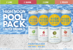 High Noon - Pool Pack 8-Pack Cans feat. (2) Guava, (2) Lime, (2) Kiwi, (2) Peach 12 oz 0