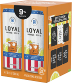 Loyal 9 Cocktails Lemonade Iced Tea 4-Pack Cans 12 oz