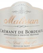 Malesan - Cremant de Bordeaux Rose Methode Traditionnelle 0