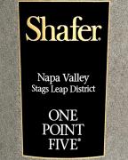 Shafer - One Point Five Stag's Leap Cabernet Sauvignon 2019