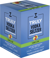Truly Cherry & Lime Vodka Seltzer 4-Pack Cans 12 oz